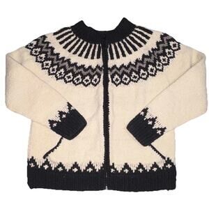 Men’s Vintage Hand Crafted Wool Inca Geometric Pattern Coat | Sierra In Ecuador